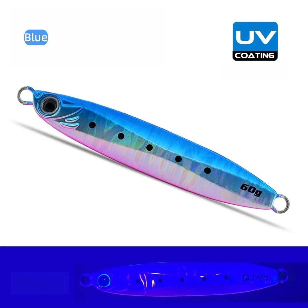 Finex Sky Dancer High-Flash Shore Jig • Spinner Hook