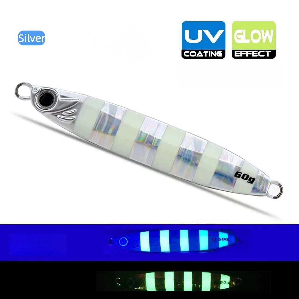 Finex Sky Dancer High-Flash Shore Jig • Spinner Hook