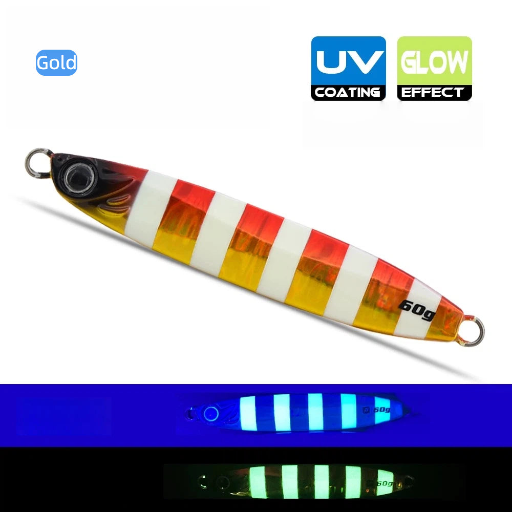 Finex Sky Dancer High-Flash Shore Jig • Spinner Hook