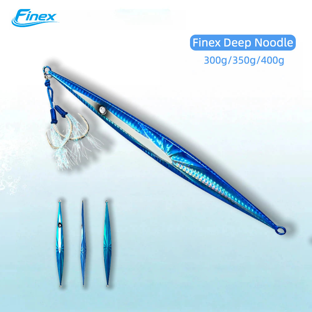Finex Deep Noodle – Deep Water Speed Jig  · Fast Sinking